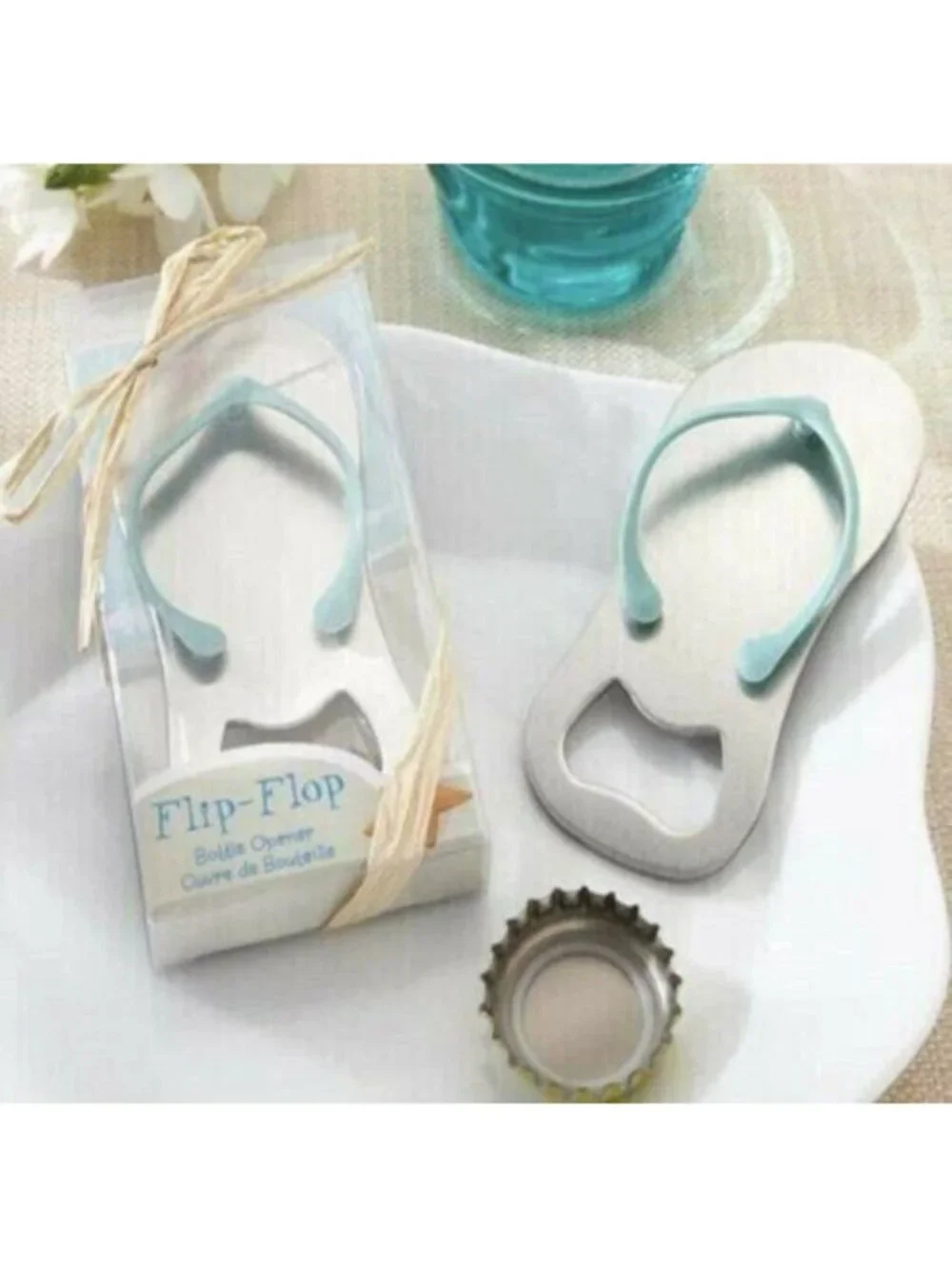 Beach Flip Flop Bottle Opener Wedding Baby Shower Gift NEW Summer Beer Party
